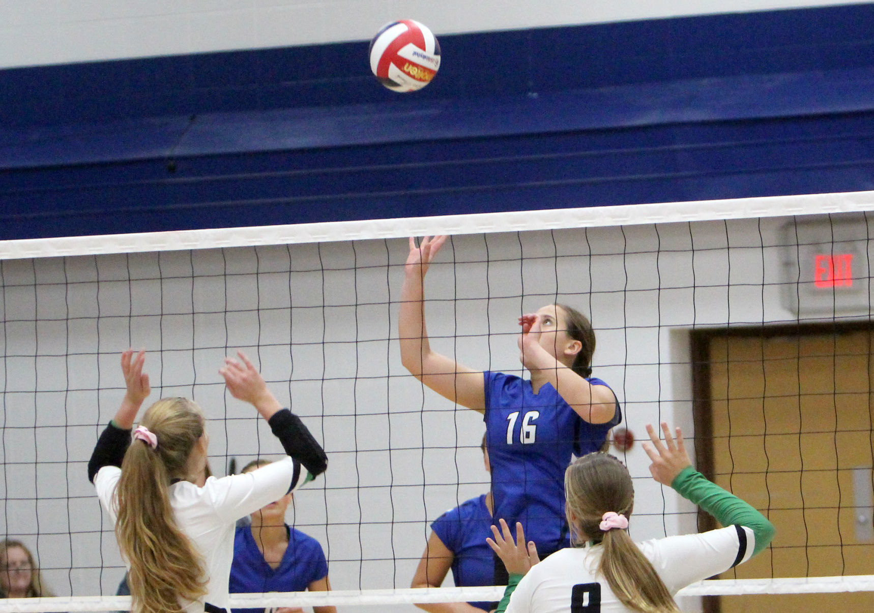 Eau Claire Regis at McDonell volleyball 9-12-19